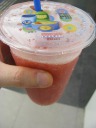Very tasty strawberry juice.  I was happy I ordered it for S$1 from this
stand in front of a fruit stall rather than for S$3.60 inside the
neighboring mall.
