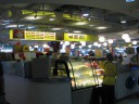 The fruit juice stand.

