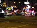 Off the bus, a picture looking west down Jordan Road at its intersection 
with Nathan.

