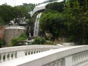 A waterfall.  The sharp eyed will notice a wedding party posing for 
photos.  I actually saw a few such groups in the park.  I later noticed a 
wedding registration office in the park.


