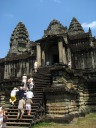 Another approach to Angkor Wat, I think.
