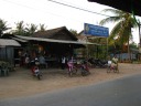 A restaurant, or some type of place for people to gather.
