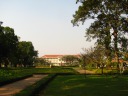 Looking across the Royal Gardens/Park toward the Raffles Hotel.  (The 
Royal Residence is behind me.)
