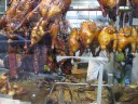 The meats close-up.
