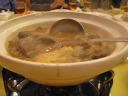 Mutton and cabbage soup.
