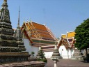 A short panoramic movie of this part of the complex, just to give a sense
of everything that's there (that doesn't have a photograph devoted to it
in particular).
