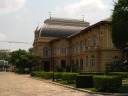 In the Grand Palace, the Borom Phiman Mansion, a former royal residence, 
now the royal guest house.
