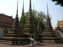 More stupas (towers).  Wat Po has an incredible number of these -- 
they're everywhere!
