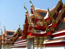 Detail of a temple's roof.
