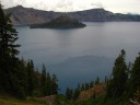 Beginning the climb up Garfield Peak, I took another shot of the lake.
