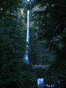 Multnomah Falls, the second-highest year-round-water-flow waterfall in 
the United States.

