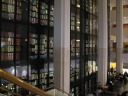 A multi-storied bookcase known as The King's Library (because it's books 
collected by King George III and donated in 1823).

