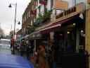 We went to lunch here on Drummond Street, which is famous for its many 
Indian buffets.  We ate at Raavi Kebab, the rightmost building shown.
