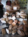 Loafs of bread at our local Gail's.
