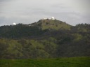 The Lick Observatory is on a hill farther east.
