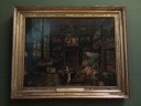 A piece by Cornelis de Baellieur for my collection of paintings of 
paintings.
