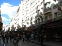 Rue Montorguiel is, according to our landlord, a traditional high-end 
Parisian market street: butcher, fishmonger, fruit market, vegetable 
market, bakery, pastry shop, cheese shop, wine shop, etc.
