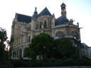 Saint Eustache from one end.

