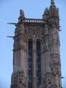 A closer view of the top.  It's stunning.  And look how far the narrow 
gargoyles stick out.
