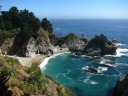 A more-rectangular shot of McWay Falls taken from the same place.  I 
think I like the previous picture more.
