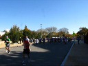 A video of D running.  I spotted him twice along the Mall, once 
going and once coming.  Despite shouting, he never noticed me.  I guess 
he was concentrating.
