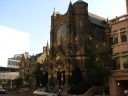 Saint Patrick's Parish is the "oldest parish in the federal city of 
Washington D.C."  The plaque clarifies that this oldest-church claim 
excludes Georgetown, which predates the creation of Washington D.C.
Depending on the route I take, I sometimes pass it on the way to work.
