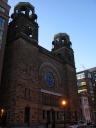 Greater New Hope Baptist Church.  Only a block away from the other 
baptist church, and in quite a different architectural style.  This one 
actually used to be a synagogue.
