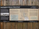 By a construction area a bit farther on, a detailed sign about 
Washington's past and present waterfront.  It's worth reading.  I can't 
believe there used to be a wharf next to where the Washington Monument 
now stands.

