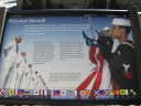 I took this picture for the navy signal flags at the bottom.
