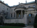 The large Anderson House has four stories above ground and is a century 
old.
