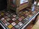 I like this table with a wide variety of marble.
