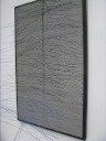 A panoramic video of Jesus Rafael Soto's Three and One, in hope 
that it better shows the visual effect.  I'm not sure if it does.
