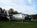 National Vigilance Park has a few reconnaissance planes on display.  Two 
are shown in this picture.  The large plane is a C-130.
