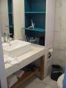 The similarly nice bathroom, for completeness.

 I took this picture on March 16, 2012.

