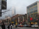 Queen Street West is densely commercial with a mix of major chain and 
local shops.

I took this picture two days later, on March 17, 2012.

