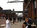 Another sample shot of the Distillery District.  With the lamps, I get 
this area would look good at night.
