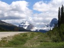 Another typical sight along the Icefields Parkway.
