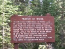 A sign explaining the geology at work.
