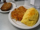 The burrito-shaped omelet I had at Sweetpeas.
